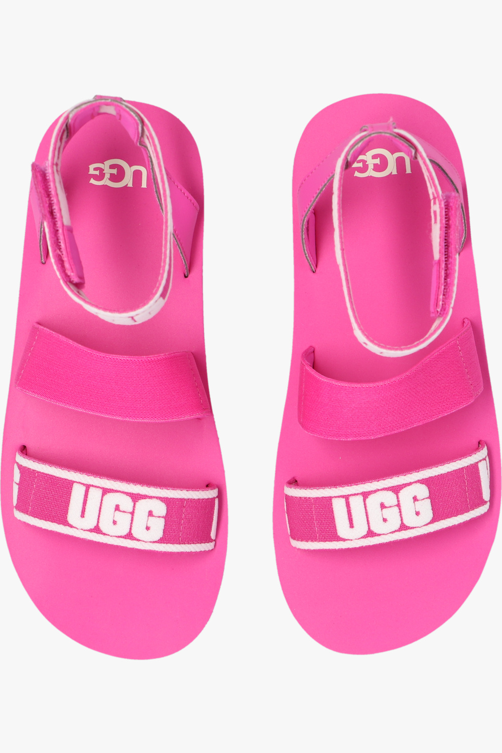 Hot pink ugg discount sandals